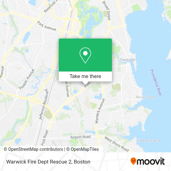Warwick Fire Dept Rescue 2 map
