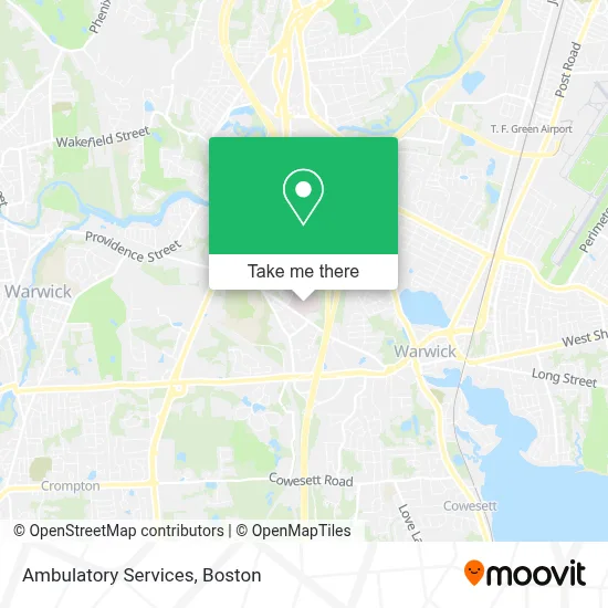 Ambulatory Services map