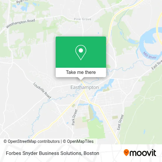 Forbes Snyder Business Solutions map