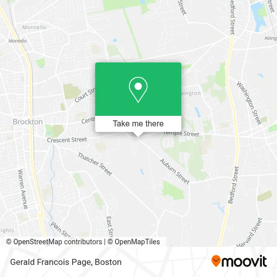 Gerald Francois Page map