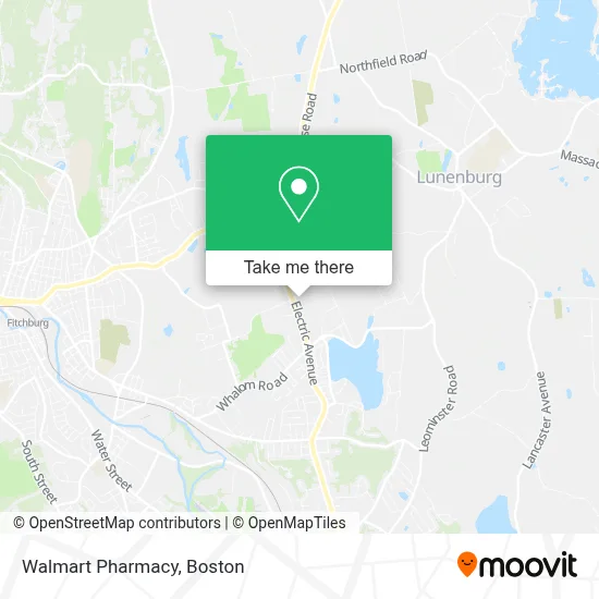 Walmart Pharmacy map