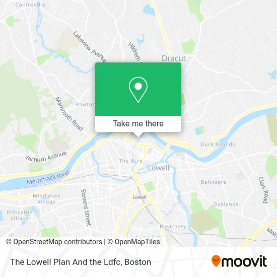 The Lowell Plan And the Ldfc map
