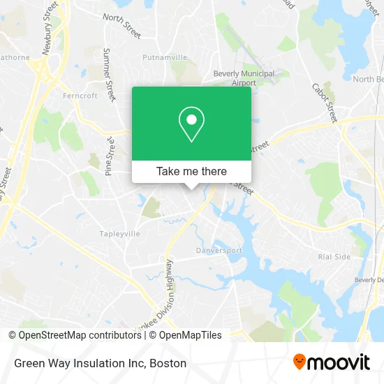 Green Way Insulation Inc map