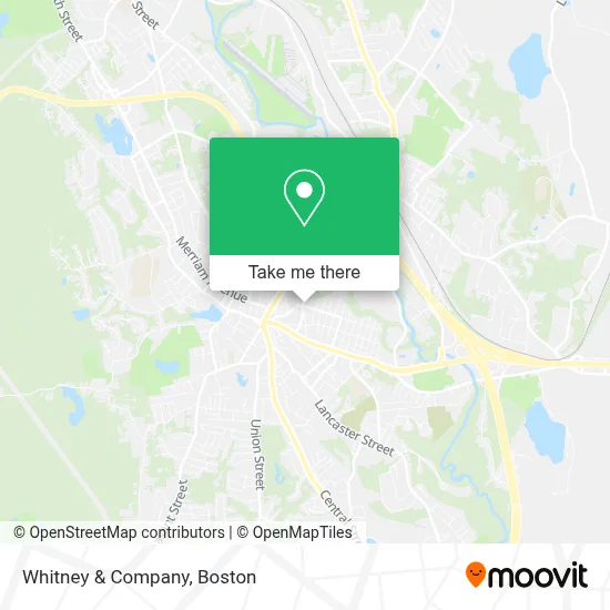 Whitney & Company map