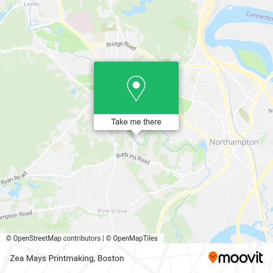 Zea Mays Printmaking map