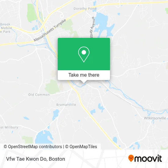 Vfw Tae Kwon Do map