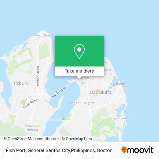Fish Port, General Santos City,Philippines map