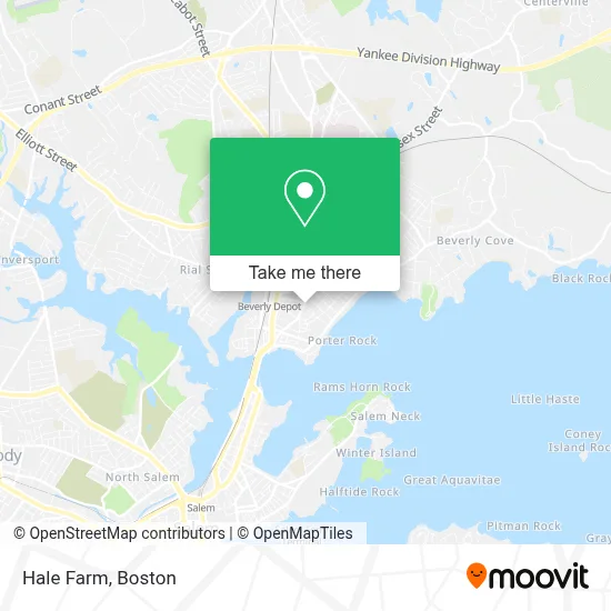 Hale Farm map