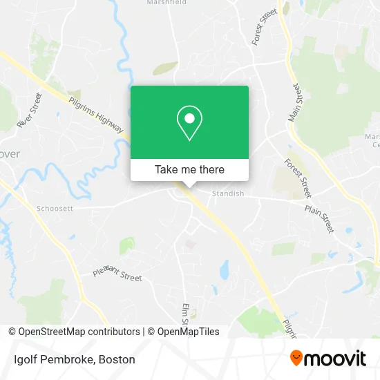 Igolf Pembroke map