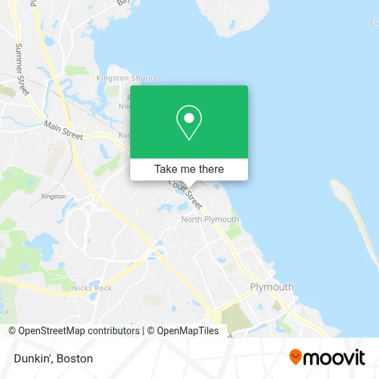 Dunkin' map