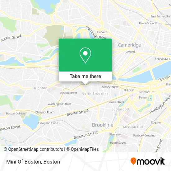 Mini Of Boston map