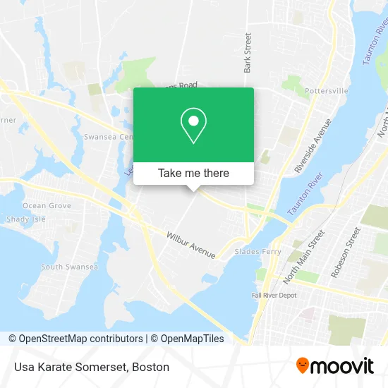 Usa Karate Somerset map