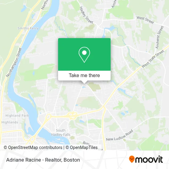 Adriane Racine - Realtor map