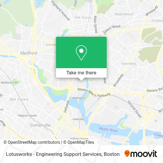 Lotusworks - Engineering Support Services map