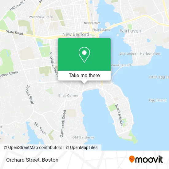 Orchard Street map