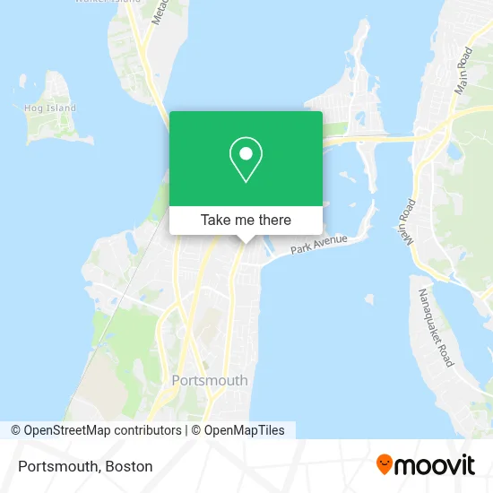 Portsmouth map