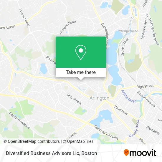 Diversified Business Advisors Llc map