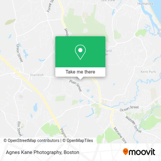 Agnes Kane Photography map