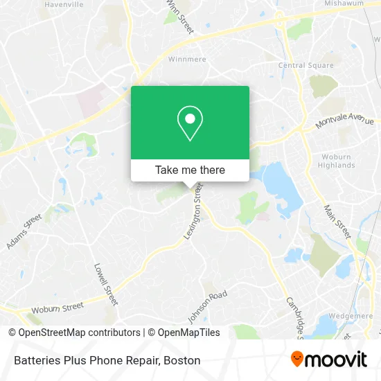 Batteries Plus Phone Repair map