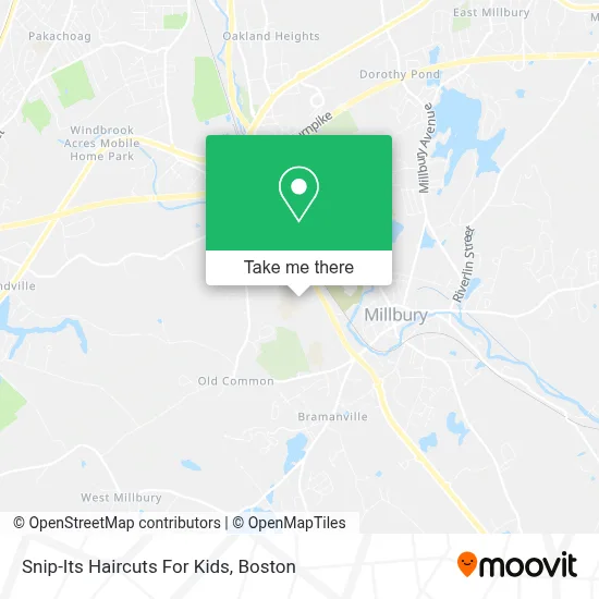 Snip-Its Haircuts For Kids map
