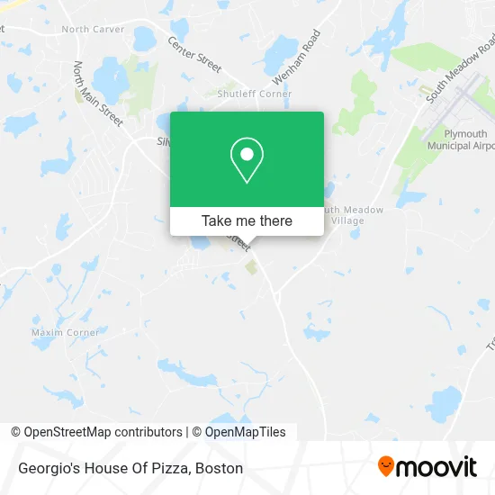 Georgio's House Of Pizza map
