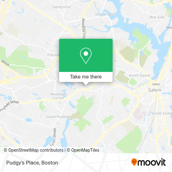 Pudgy's Place map