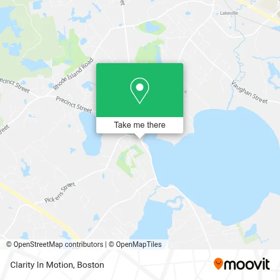 Clarity In Motion map