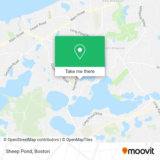 Sheep Pond map