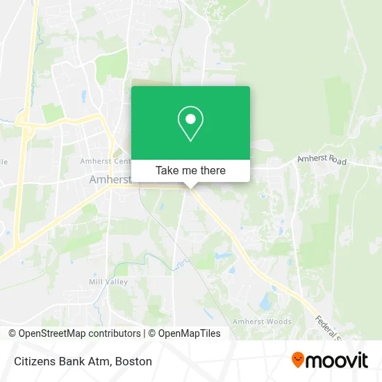 Citizens Bank Atm map