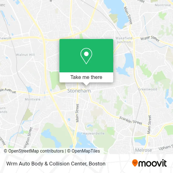 Wrm Auto Body & Collision Center map