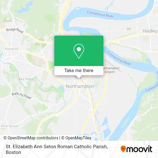 St. Elizabeth Ann Seton Roman Catholic Parish map