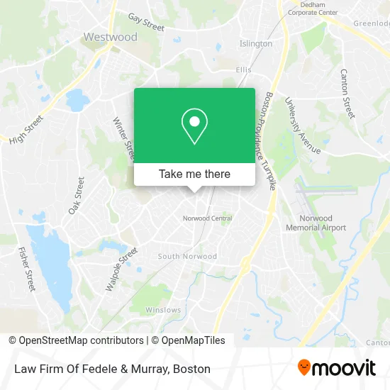 Law Firm Of Fedele & Murray map