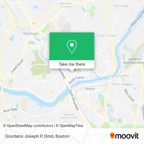 Giordano Joseph P, Dmd map
