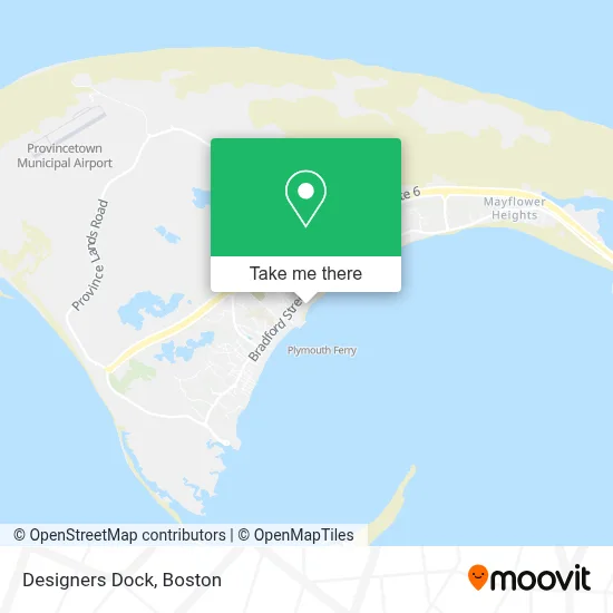 Designers Dock map