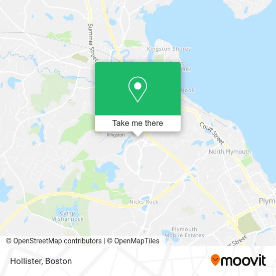 Hollister map