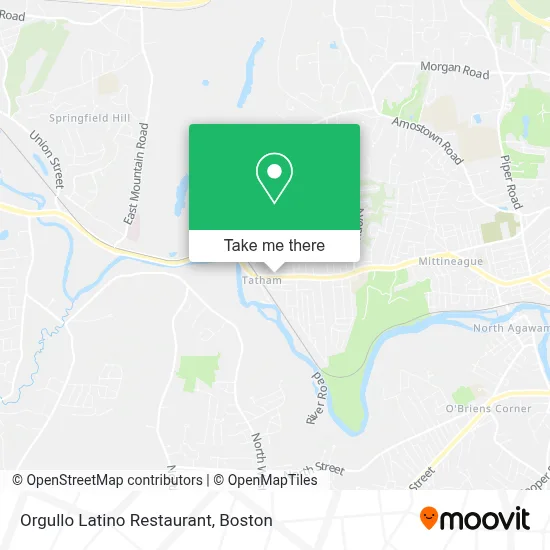 Orgullo Latino Restaurant map