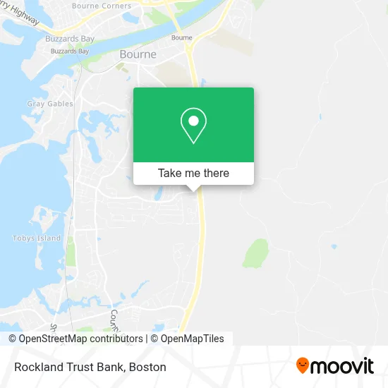 Rockland Trust Bank map