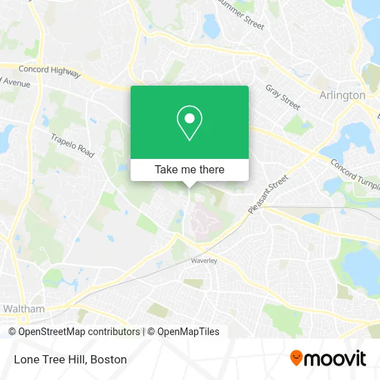 Lone Tree Hill map