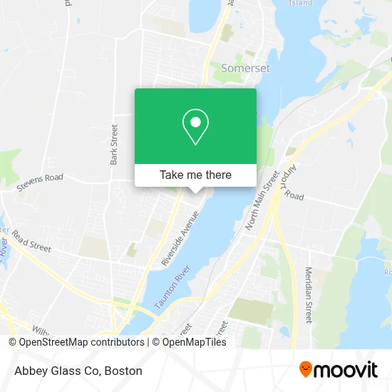 Abbey Glass Co map