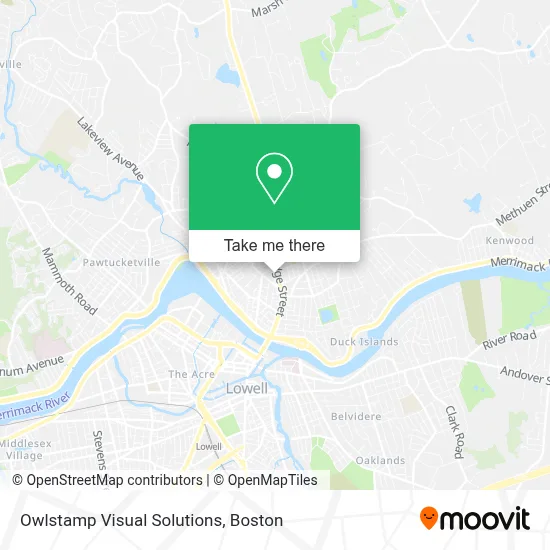 Owlstamp Visual Solutions map