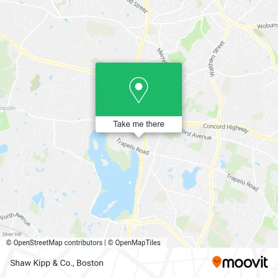 Shaw Kipp & Co. map