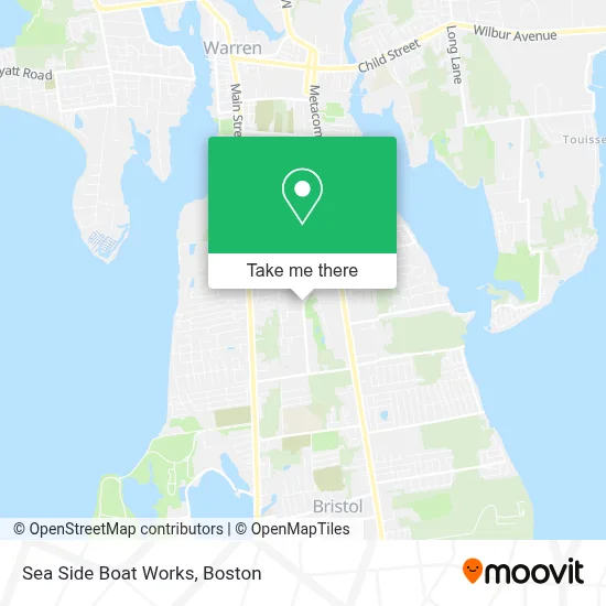 Sea Side Boat Works map