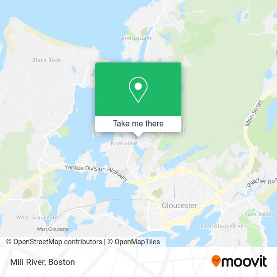 Mill River map