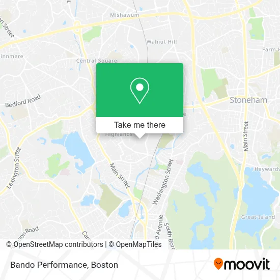 Bando Performance map