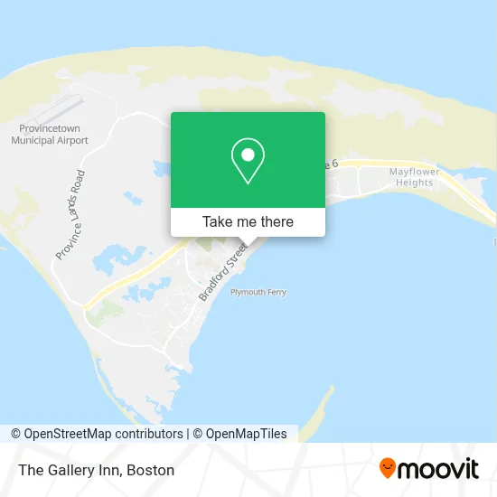 The Gallery Inn map