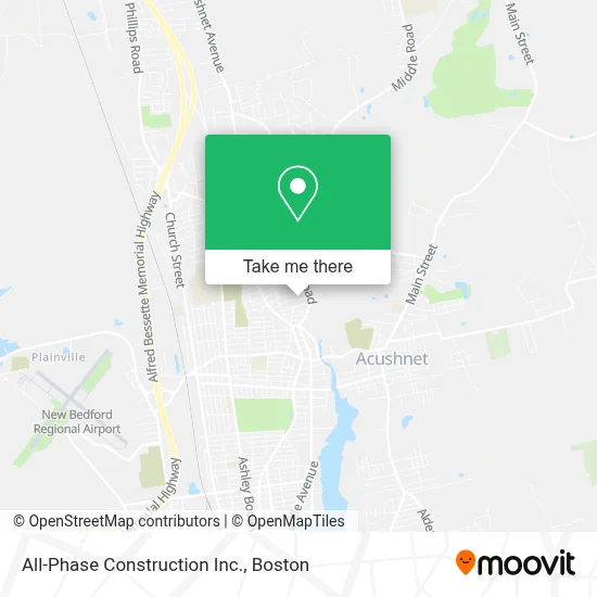 All-Phase Construction Inc. map