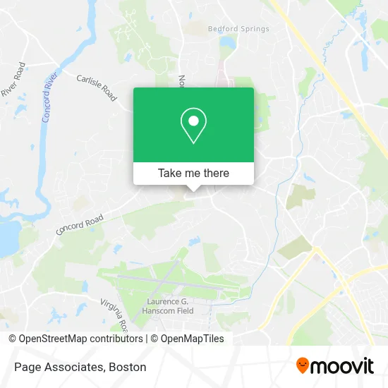 Page Associates map