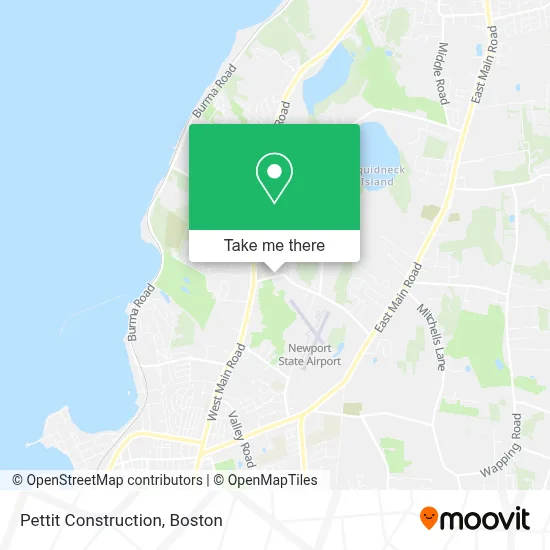 Pettit Construction map