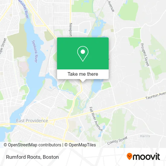 Rumford Roots map