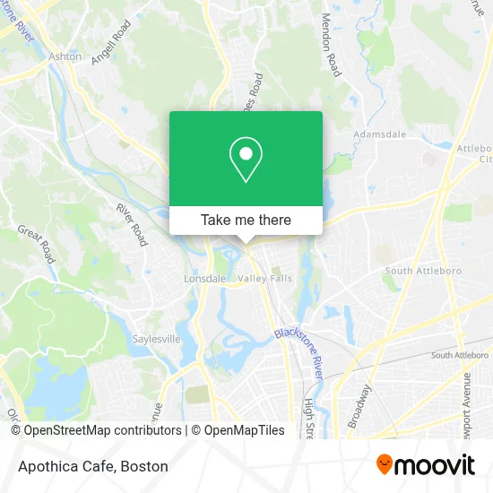 Apothica Cafe map